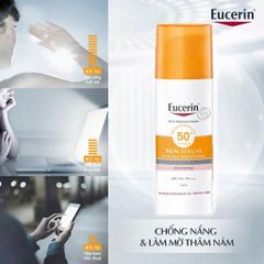 Kem Chống Nắng Eucerin Chứa Tinh Chất Sáng Da 50ml Sun Serum Spotless Brightening SPF 50+ UVB UVA