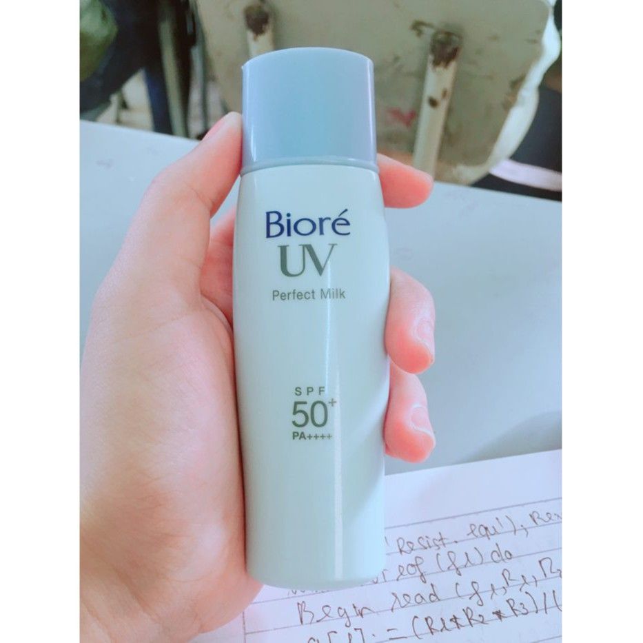 Sữa Chống Nắng Chống Thấm Nước BIORE UV PERFECT MILK SPF 50 PA+++ 40ml
