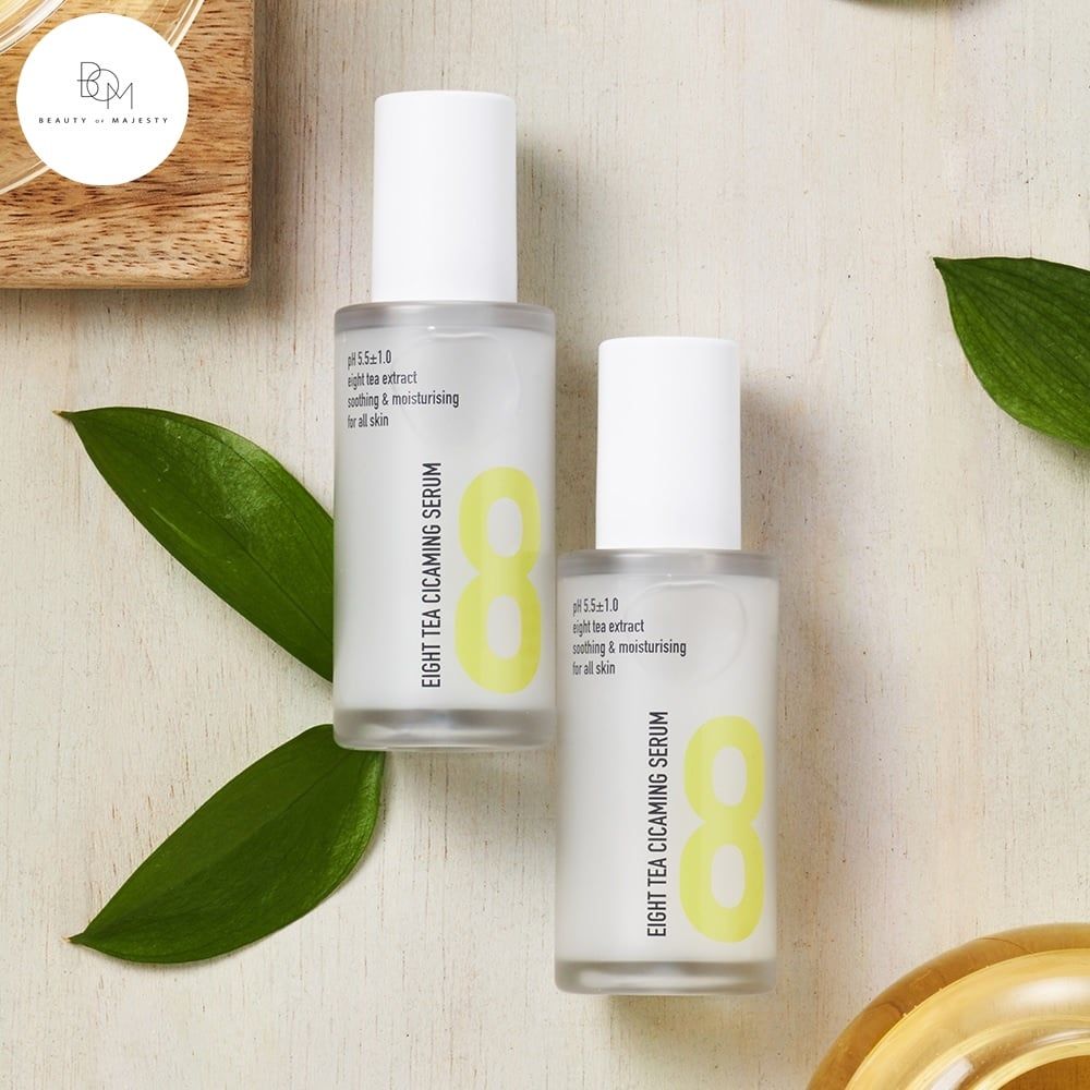 Tinh Chất B.O.M Eight Tea Cicaming Từ 8 Loại Trà 38ml Eight Tea Cicaming Serum 38ml