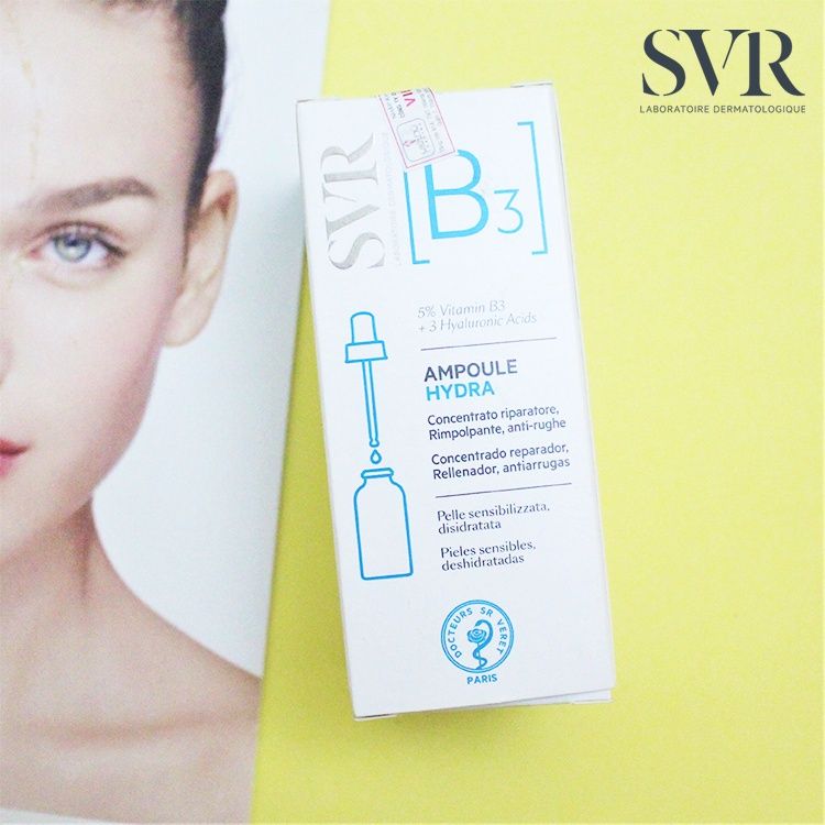 Tinh Chất Dưỡng Ẩm Phục Hồi Da SVR B3 Ampoule Hydra (30ml)