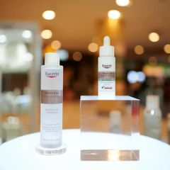 Combo Eucerin Serum Giảm Thâm Nám, Kiểm Soát Dầu Spotless Brightening Crystal Booster 30ml+ Boosting Essence