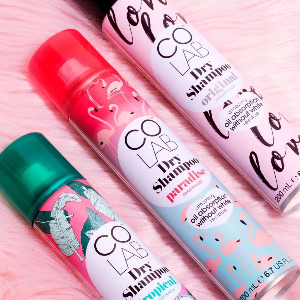 Dầu Gội Khô Colab Dry Shampoo 200ml