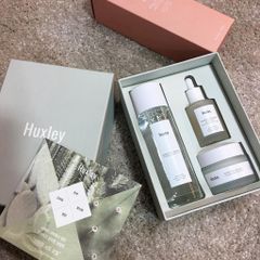 Set dưỡng Huxley Hydration Trio Set cho da dầu