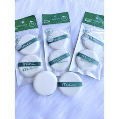 Bông Phấn Nước MiraCulous phấn ướt tay cầm vuông/ tròn bịch 2 miếng