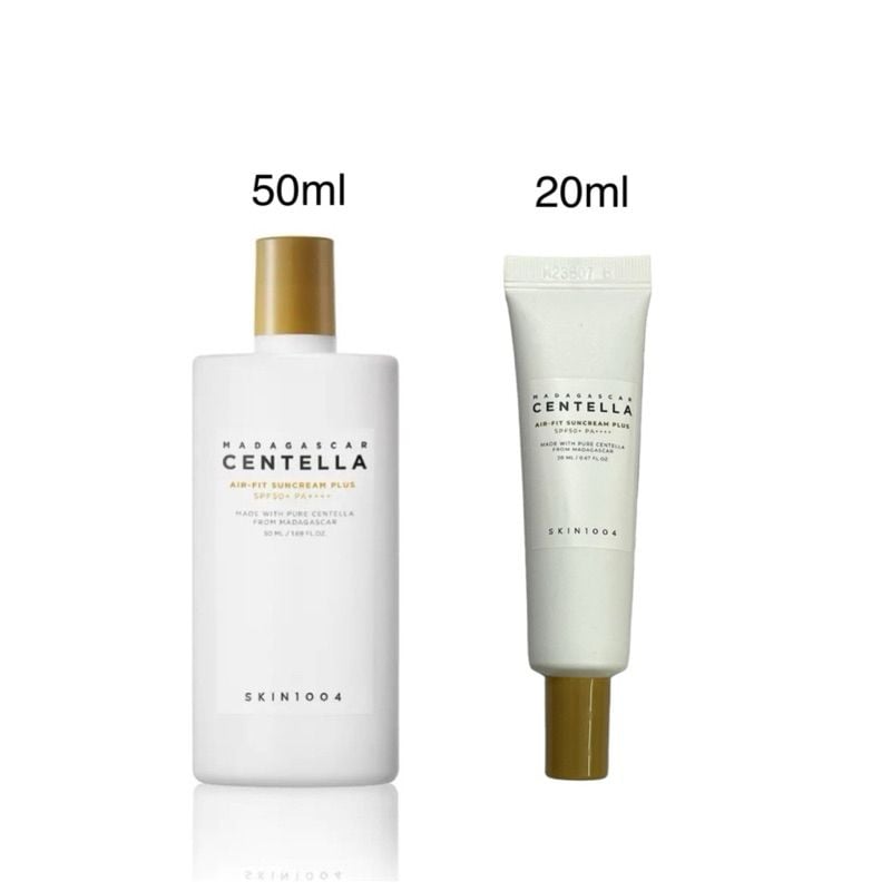 Kem chống nắng rau má Skin1004 Madagascar centella air fit plus