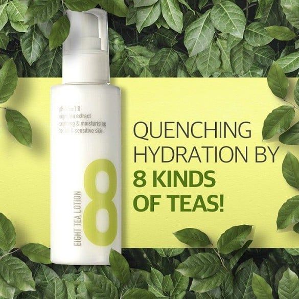 Sữa dưỡng 8 loại trà BOM Eight Tea Lotion 120ml