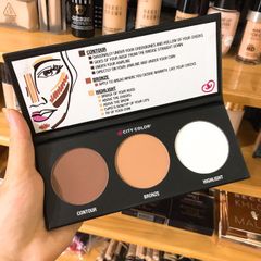 Tạo khối 3 ô Hilight City Color contour palette