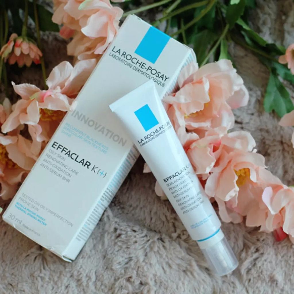 Kem dưỡng giúp ngừa mụn đầu đen và giảm bóng nhờn La Roche Posay Effaclar K+ 40ml