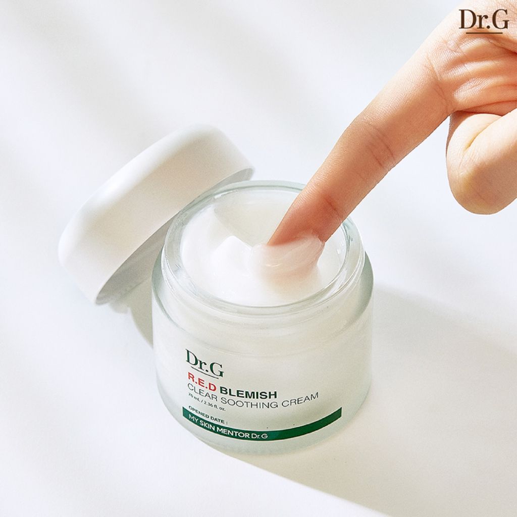 Kem Dưỡng Ẩm Phục Hồi Da Dr.G Red Blemish Clear Soothing Cream