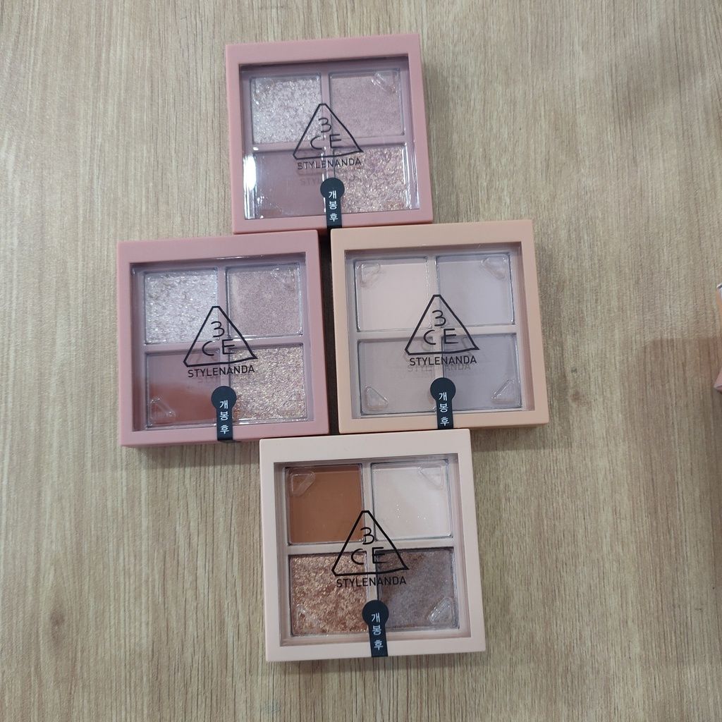 Bảng Phấn Mắt 4 Màu Siêu Lung Linh 3CE Mini Multi Eye Color Palette