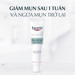 Gel Dưỡng Eucerin Pro ACNE Solution A.I Clearing TreatmentGiảm Mụn Viêm & Không Viêm 40ml