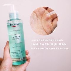 Gel Rửa Mặt Cho Da Mụn Eucerin Pro ACNE Cleansing Gel