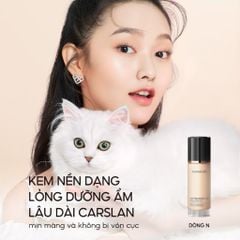 Kem Nền Carslan Lasting Moisture Foundation Ẩm Mịn Lâu Trôi 30g