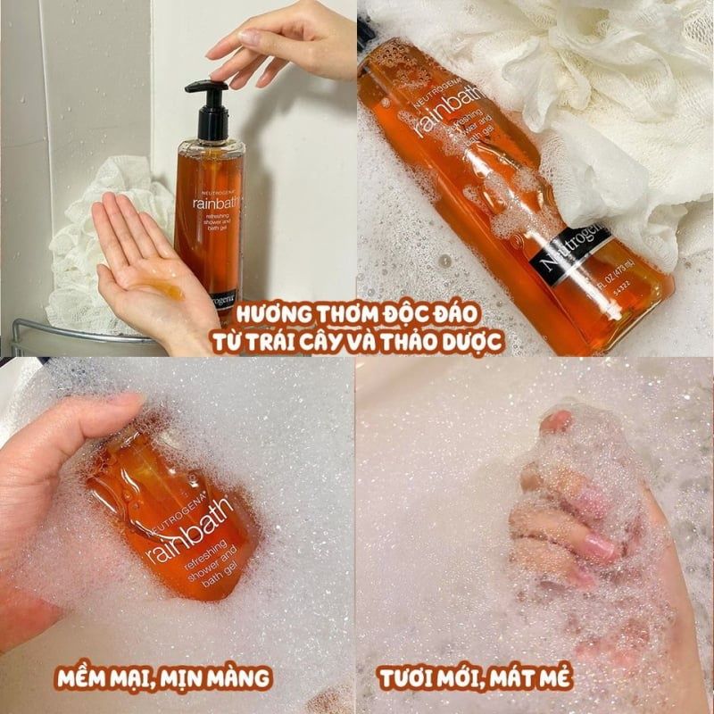 Sữa Tắm Neutrogena Rainbath Refreshing Shower & Bath Gel 473ml