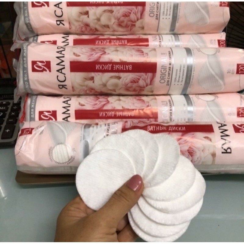 Bông Tẩy Trang Ya Samaya Cotton Pads 120 Miếng