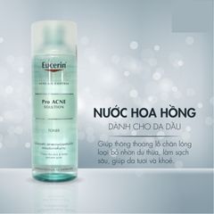 Nước Cân Bằng Eucerin Pro Acne Dành Cho Da Mụn