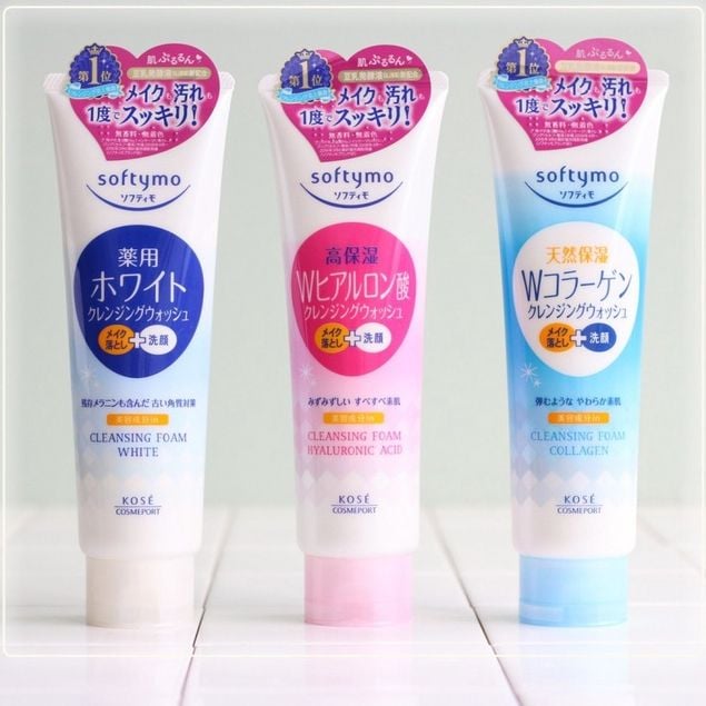 Sữa rửa mặt tẩy trang Kose Softymo Cleansing Foam Nhật Bản