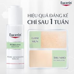 Tinh Chất Cho Da Mụn Eucerin Poreless Solution Giúp Giảm Mụn Và Thu Nhỏ Lỗ Chân Lông 30ml