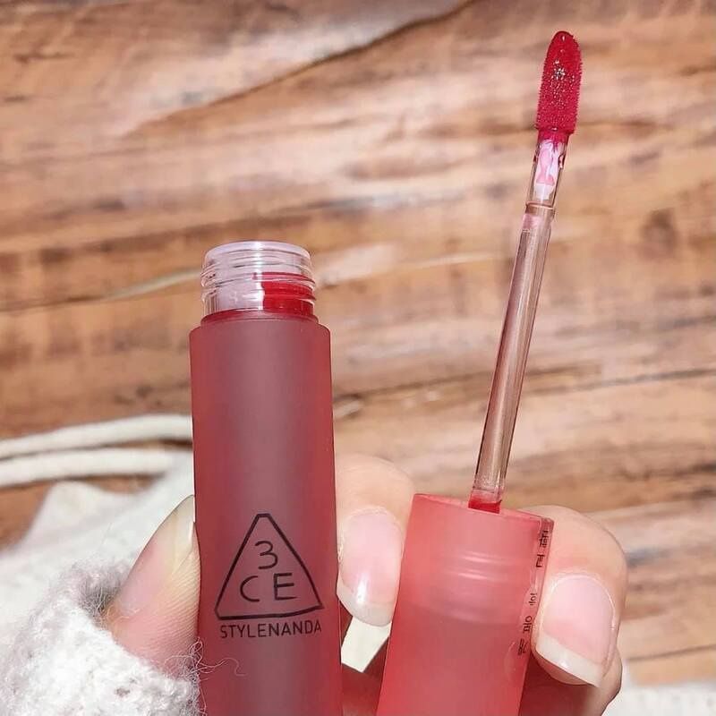 Son Tint 3CE Blur Water Tint Son Kem Cho Viền Môi Mờ Ảo Không Lem