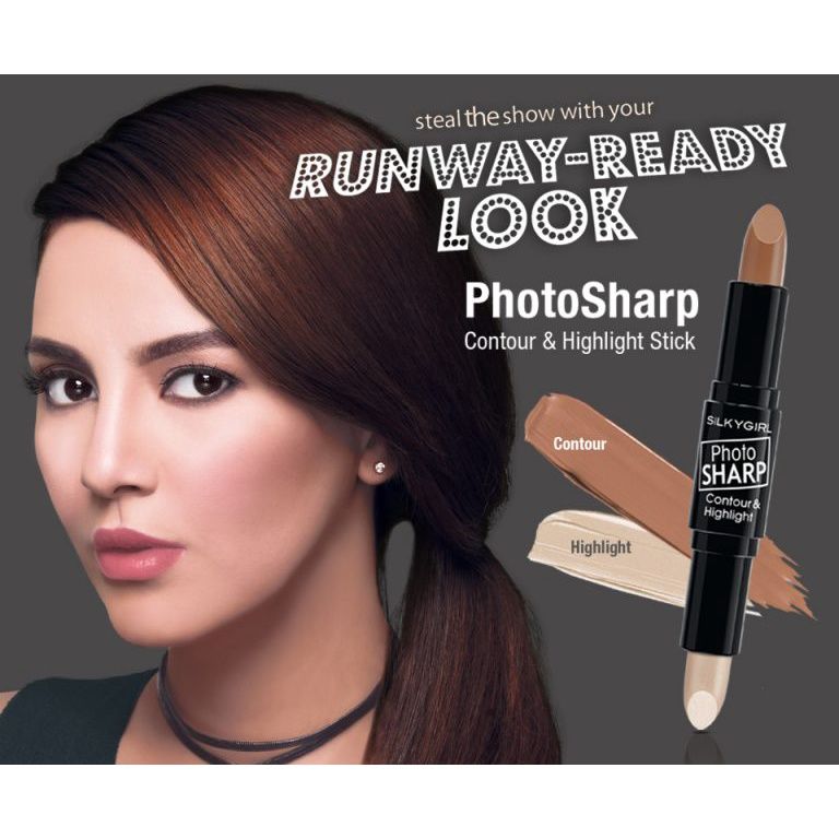 Tạo Khối 2 Đầu Silkygirl Photosharp Contour & Highlighter