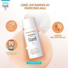 Sữa Chống Nắng Curel UV Protection Face Milk SPF 30 PA++ 30ml