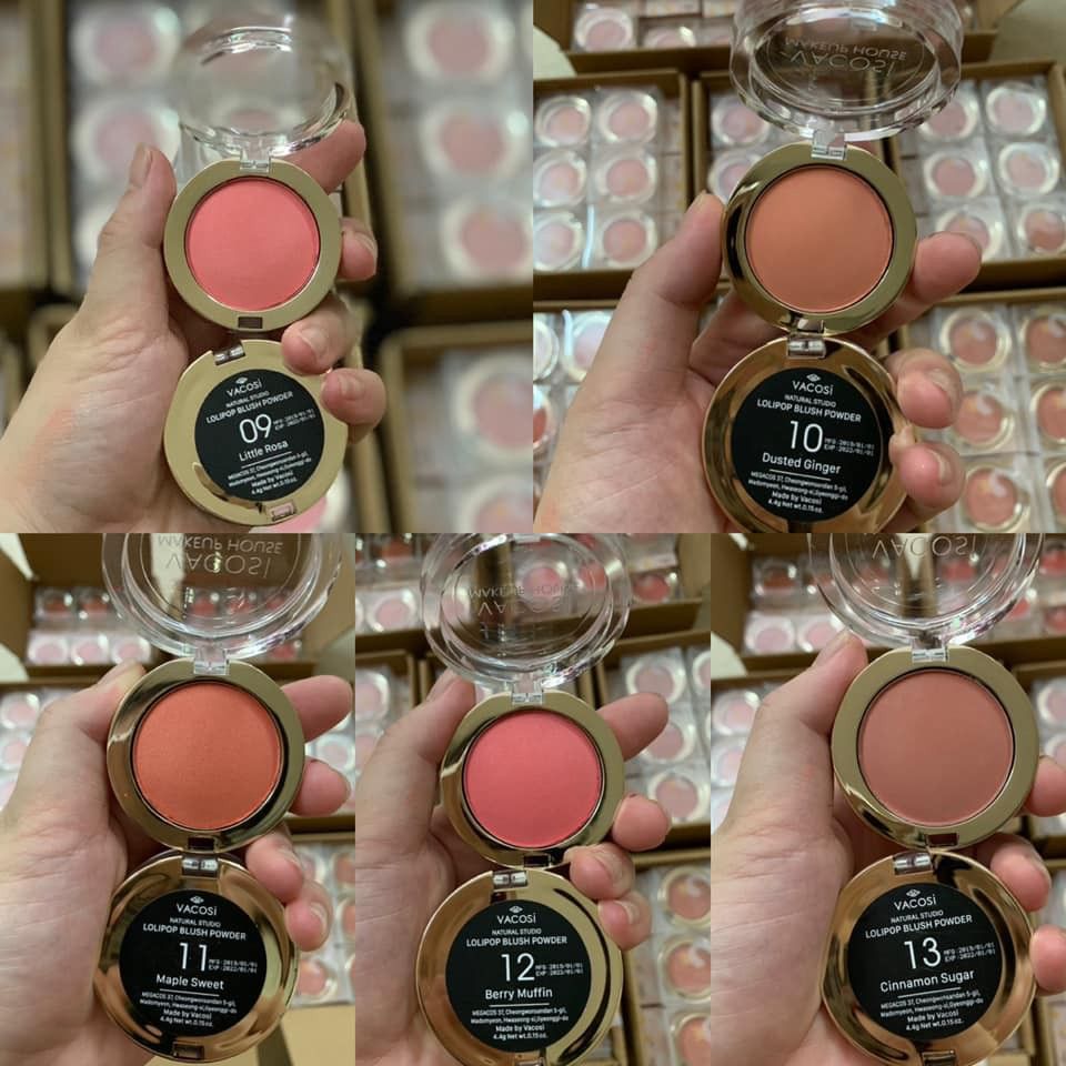 Phấn Má Hồng Vacosi Lolipop Blush