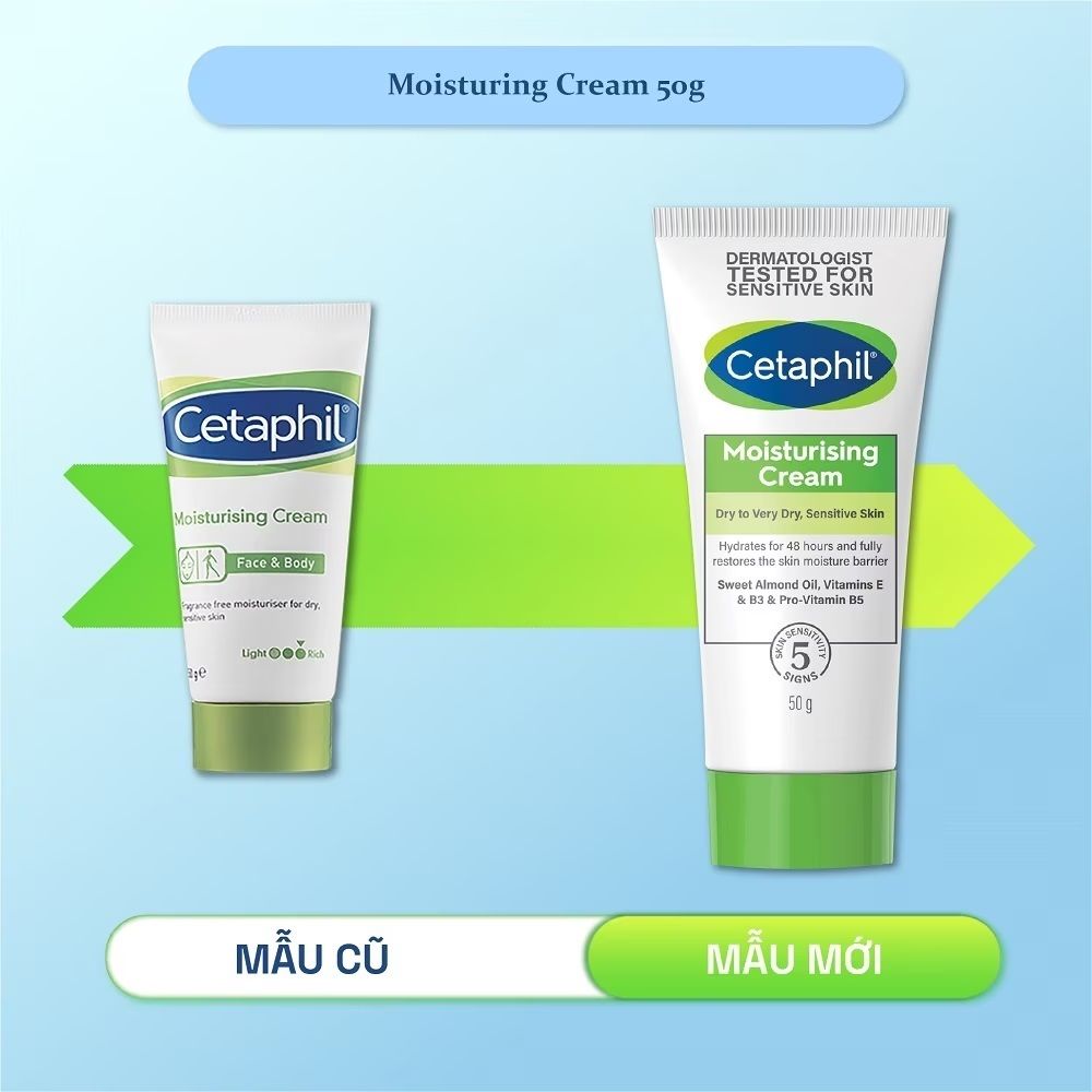 Kem dưỡng ẩm Cetaphil Moisturizing Cream 50ml