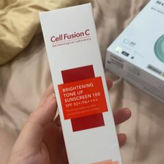 Kem Chống Nắng Nâng Tông Cell Fusion C Brightening Tone Up Sunscreen SPF50+/PA++++