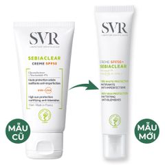 Kem Chống Nắng Kiềm Dầu Và Giảm Mụn SVR Sebiaclear Creme SPF50