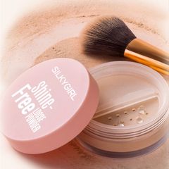 Phấn Phủ Dạng Bột Silkygirl Shine Free Loose Powder 10g