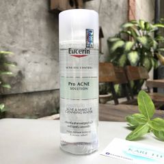 Nước Tẩy Trang Eucerin Pro Acne Solution Cleansing Water Cho Da Nhờn Mụn