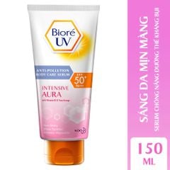 Serum chống nắng dưỡng thể Biore UV Anti-Pollution trắng sáng