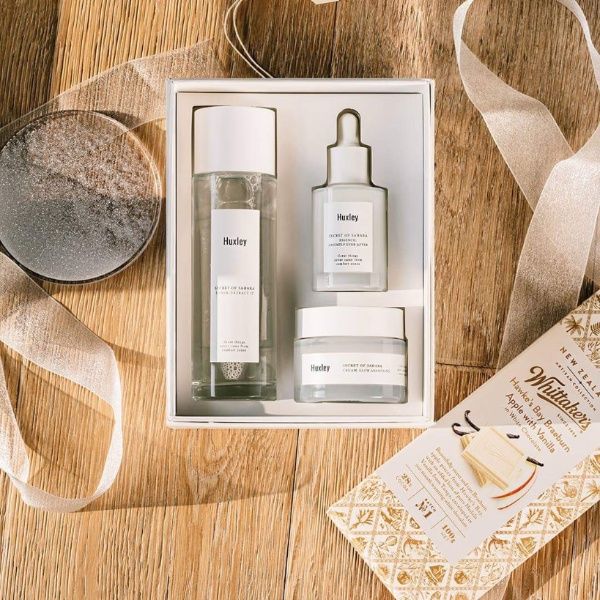 Set dưỡng trắng da Huxley