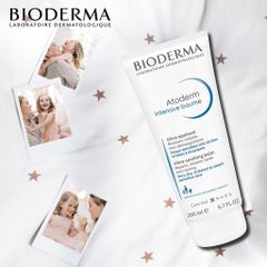 Kem dưỡng ẩm làm dịu, phục hồi cho da khô, dị ứng Bioderma Atoderm Intensive Baume