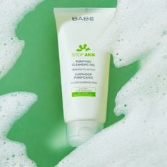 Sữa Rửa Mặt BABE - BABÉ Stop Akn Purifying Cleansing Gel Cho Da Dầu Mụn