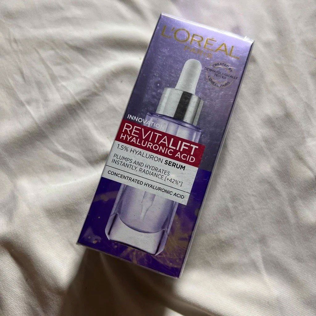 Serum Cấp Ẩm Hỗ Trợ Sáng Da L'Oréal Paris Pure Hyaluronic Acid 1.5%