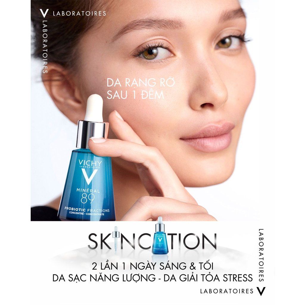 Dưỡng Chất Khoáng Cô Đặc Dưỡng Ẩm Da Tức Thì VICHY Mineral 89 Probiotic Fractions 30ml