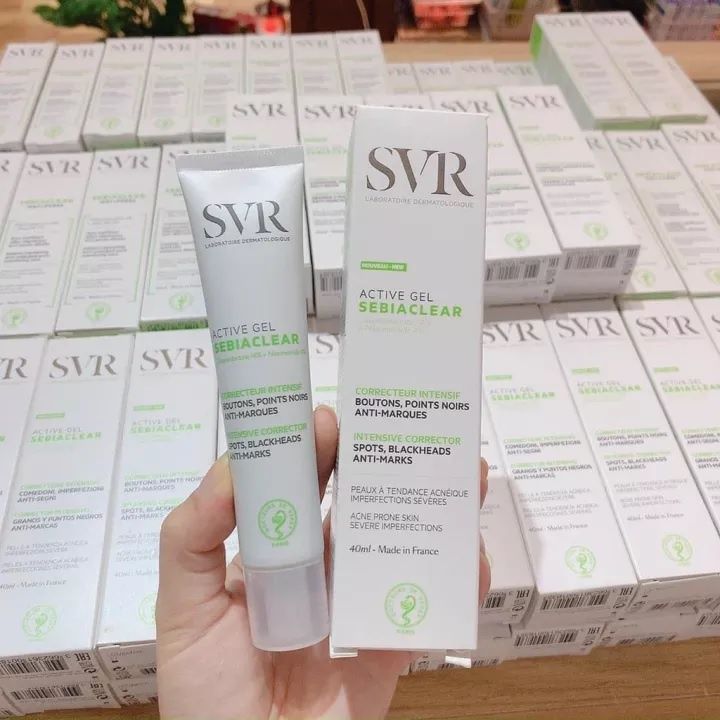 Kem làm giảm mụn và giúp loại bỏ dầu SVR SEBIACLEAR Active 40ml