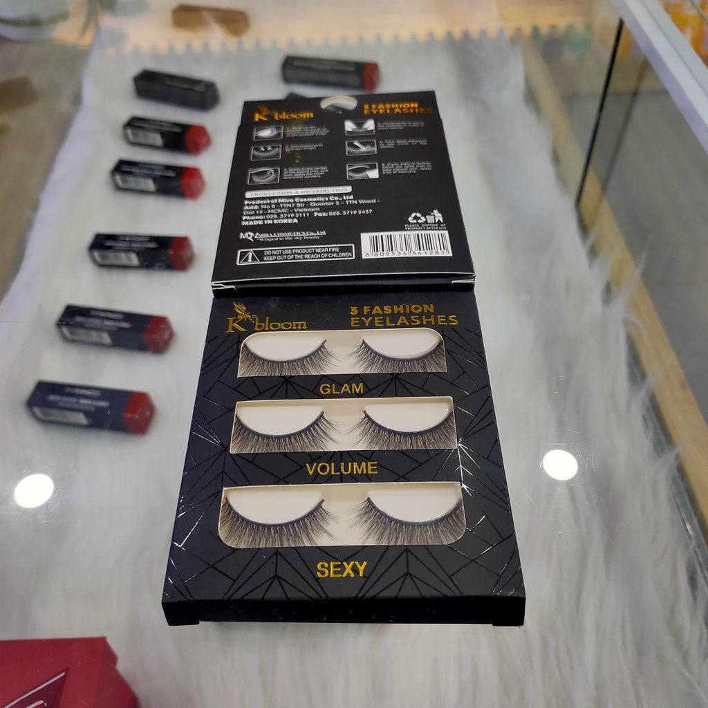 Lông Mi Giả 3D Kbloom 3 Fashion Eyelashes