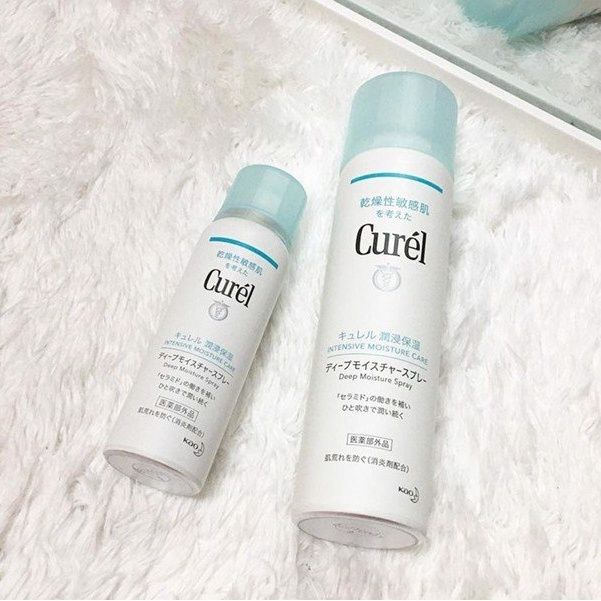Xịt dưỡng da cấp ẩm chuyên sâu Curel Deep Moisture Spray
