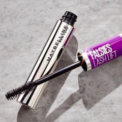 Mascara Uốn Mi, Làm Dài Và Dày Mi Tức Thì Maybelline The Falsies Lash Lift Waterproof - Black 8.6ml