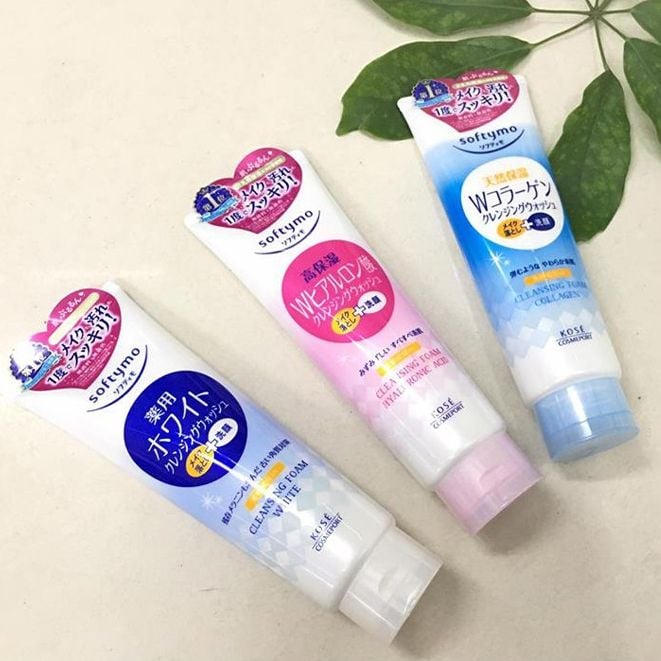 Sữa rửa mặt tẩy trang Kose Softymo Cleansing Foam Nhật Bản