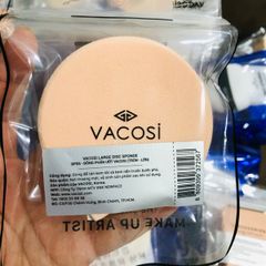Bông phấn ướt tròn lớn Vacosi BP05