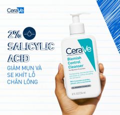 Sữa Rửa Mặt Cerave Blemish Control Cleanser Cho Da Dầu Mụn