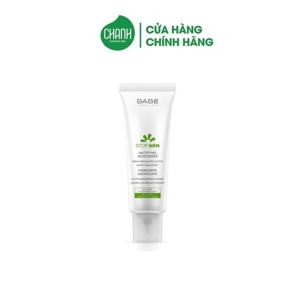 Kem dưỡng ẩm Babe Stop AKN Mattifying Moisturiser