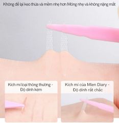 Miếng dán kích mí Mlen Diary tự nhiên không lộ - Mắt sưng - Elip