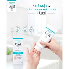 Gel Tẩy Trang Cấp Ẩm Chuyên Sâu Curel Intensive Moisture Care Makeup Cleansing 130g