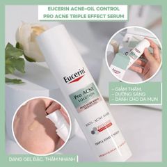 Serum Eucerin Tinh Chất Hỗ Trợ Mờ Thâm, Dưỡng Sáng Cho Da Mụn  40ml