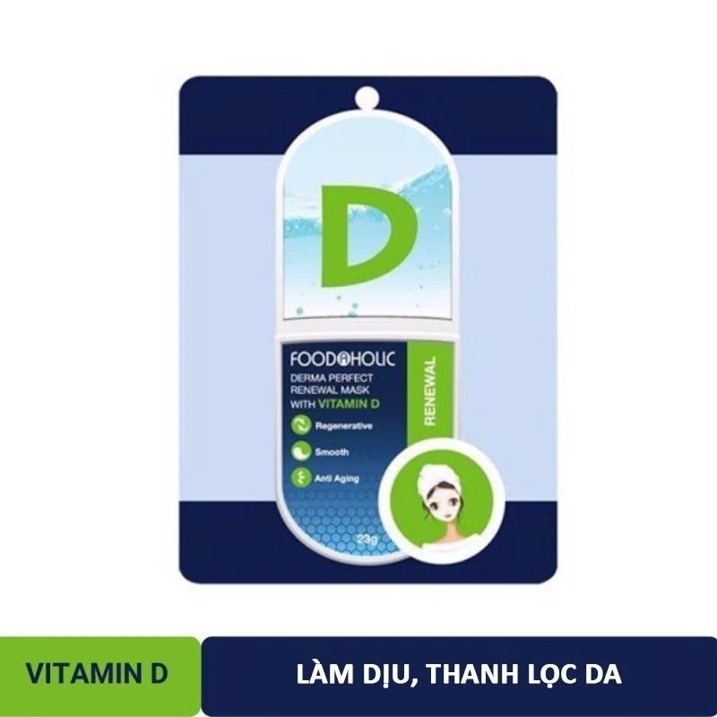 Mặt nạ FOODAHOLIC Derma Mask 23g