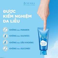 Sữa rửa mặt tạo bọt Senka Perfect Whip 120g